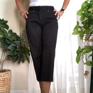 Dalia Black Crop Pants